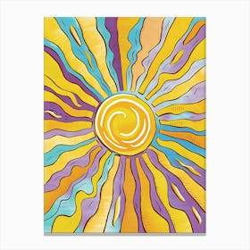 Sunbhines Canvas Print