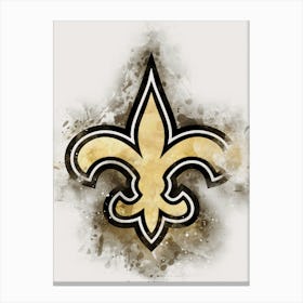 New Orleans Saints Painting Canvas Print