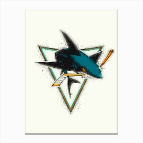 San Jose Sharks Canvas Print