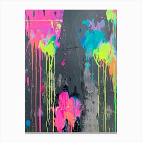 Dripping Paint 1 Canvas Print