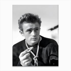 James Dean Classic Movie Canvas Print