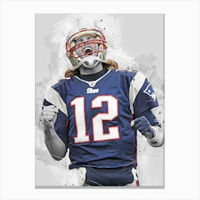 Tom Brady New England Patriots 1 Canvas Print