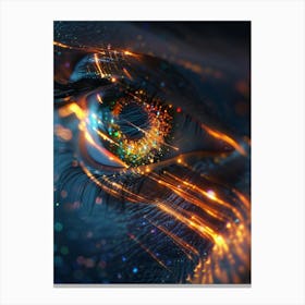 Eye Of The Future Canvas Print