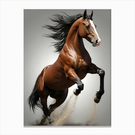 Horse Galloping Canvas Print