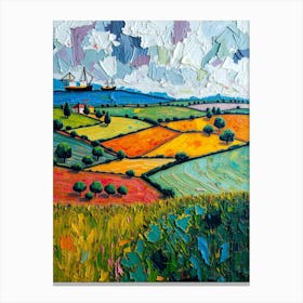 Landscape Painting 7 Canvas Print