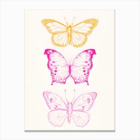 Three Butterflies Toile