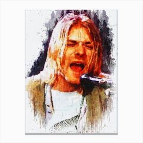 Kurt Cobain 1 Canvas Print