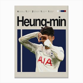 Son Heung Min Canvas Print