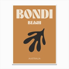 Bondi Beach Canvas Print