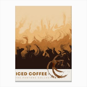 Iced Coffee Canvas Print