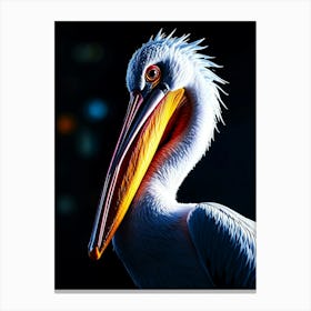 Wild Animal Creative Portrait 129 Canvas Print