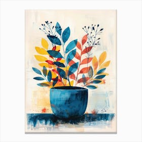 'Blue Vase' Canvas Print
