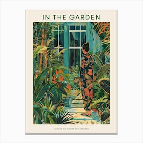 In The Garden Poster Longue Vue House And Gardens Usa 3 Canvas Print