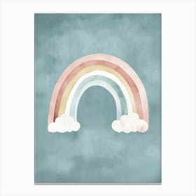 Watercolor Rainbow Canvas Print