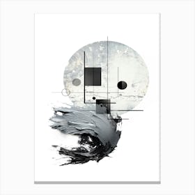 Poster Abstract Illustration Art 09 Canvas Print