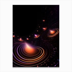 Abstract Space Background 1 Canvas Print