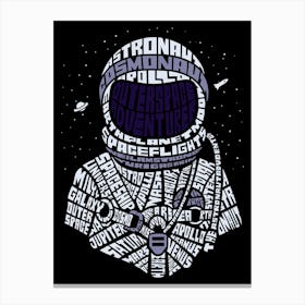 Astronaut Canvas Print