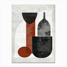 Savannakhet Stone Park Bauhaus Minimalist Canvas Print