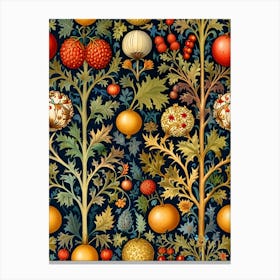 William Morris Fruit Tree Canvas Print