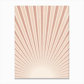 Abstract Sun Flares 1 Canvas Print