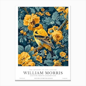 William Morris Exhibitions Birds Series 22 Canvas Print