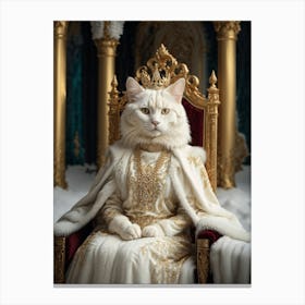 Queen Of Cats Canvas Print