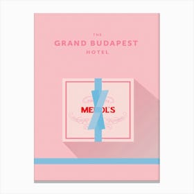 The Grand Budapest Hotel Mendl S Box Canvas Print