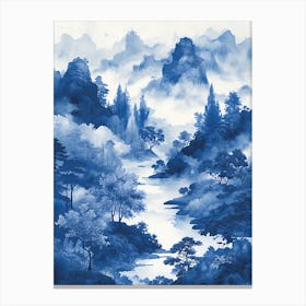 Fantastic Chinese Landscape 6 Canvas Print