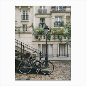 Bicycles In Paris Canvas Print