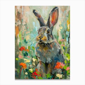 Polish Rabbit Painting 4 Canvas Print