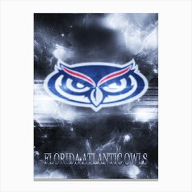 Florida Atlantic Owls Canvas Print