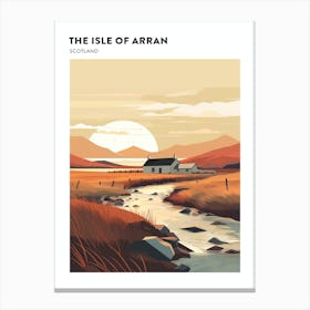 The Isle Of Arran Scotland 1 Hiking Trail Landscape Poster Canvas Print