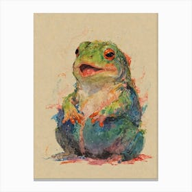 Frog! 5 Canvas Print