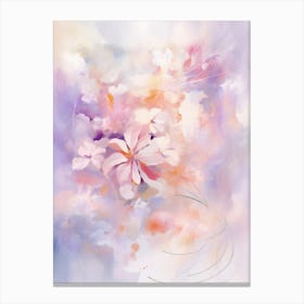 Abstract Floral Painting Canvas Print