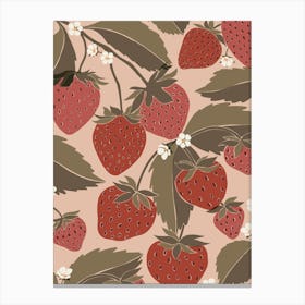 Strawberries Canvas Print