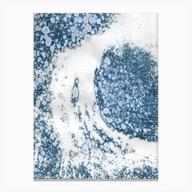 Abstraction Blue Ocean 1 Canvas Print