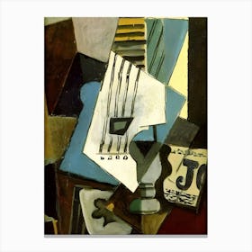 Pablo Picasso Guitar Canvas Print