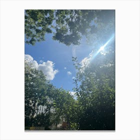 London Sky Canvas Print