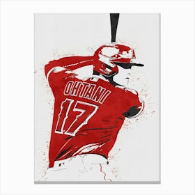 Shohei Ohtani Canvas Print