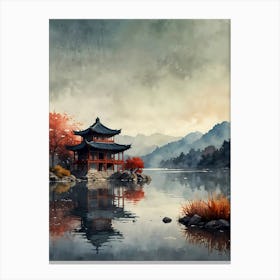 Chinese Pagoda 29 Canvas Print