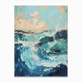 Abstract Sea Art Canvas Print