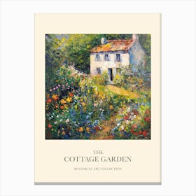 Cottage Dream Cottage Garden Poster 3 Canvas Print