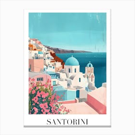 Santorini Canvas Print