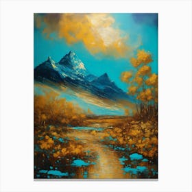 Scottish Mountains Canvas Print