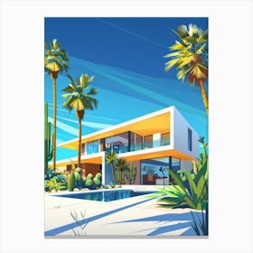 California House 12 Canvas Print