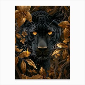 Black Panther 9 Canvas Print