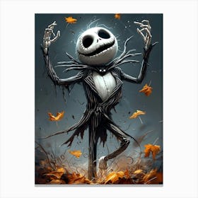 Nightmare Before Christmas 2 Canvas Print