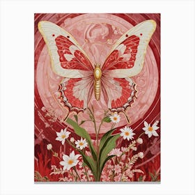 Red Butterfly 1 Canvas Print