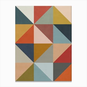 Geometric Shapes - TN01 Canvas Print