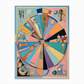 Rainbow Wheel Of Life no1 1 Toile